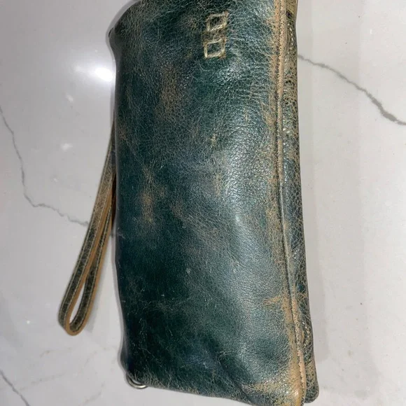 NWTs BED|STU Rockaway Handbag plus Cadence wristlet dark teal lux - Picture 11 of 15